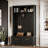 Versatile 4-in-1 Hall Tree With 6 Golden Hooks, Bench, Coat Rack And 2 Drawers-2048375305