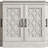 Chessani 59.1" Traditional Cutout 4 Door Dining Cabinet with Adjustable Shelves-116319448