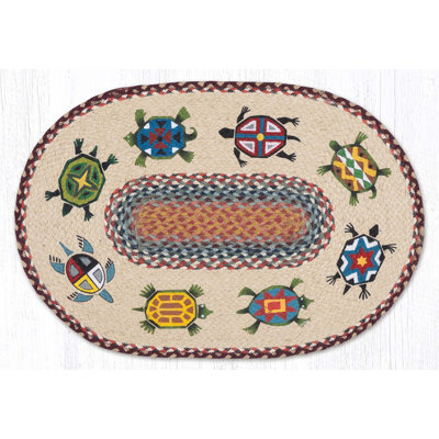  OP-332 Turtles Oval Patch 20"x30"