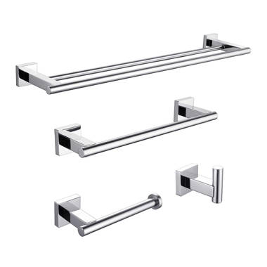 NIERBO 3 - Piece Bathroom Hardware Set