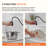 HOOSENG Pull Down Touchless Kitchen Faucet-97068162
