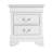Timeless White Traditional Nightstand