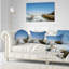 Coussin lombaire avec vagues seascape sea