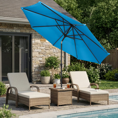 Pure Garden 10FT Outdoor Patio Umbrella
