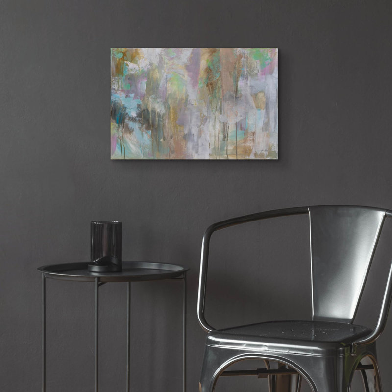 «Frolique» par Jeanette Vertentes, art mural en verre acrylique, H 16 po x l 24 po x P 0,2 po