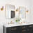 Mitchal 1 - Light Dimmable Brass/Black Sconce
