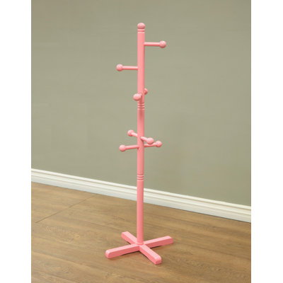 Solid Wood Freestanding Coat Rack