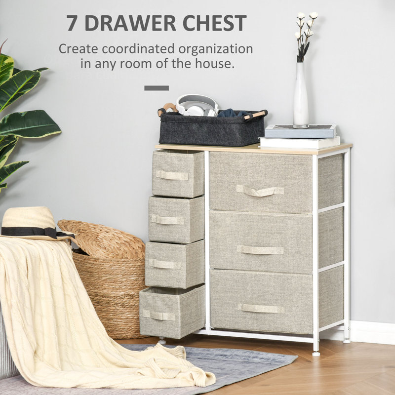Wallick 7 Drawer Storage Drawer