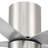 CORMAC 52 inch 5-Blade Hugger Ceiling Fan With Remote - (No Light)-1540839010