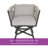 Mendee 6-Person 7-Piece Steel Swivel Patio Dining Set