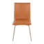 Chaise d'appoint pivotante Maxwell en similicuir-625250722