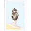 «Top Knot Sailor Stripes I» par Jennifer Paxton Parker - peinture encadrée-948834829-1042599433