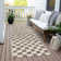 Machine Washable Indoor/Outdoor Xhevrie Brown Rug