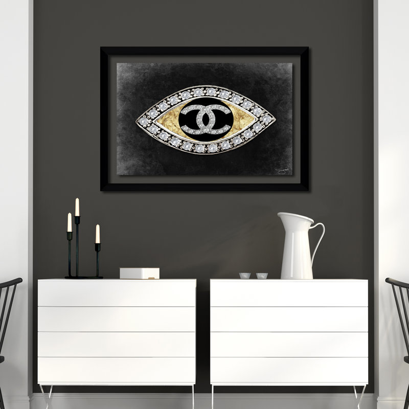 «Couple Goals», impression sur toile encadrée, H 27,5 po x l 39,5 po, Cadre noir, Tapis transparent