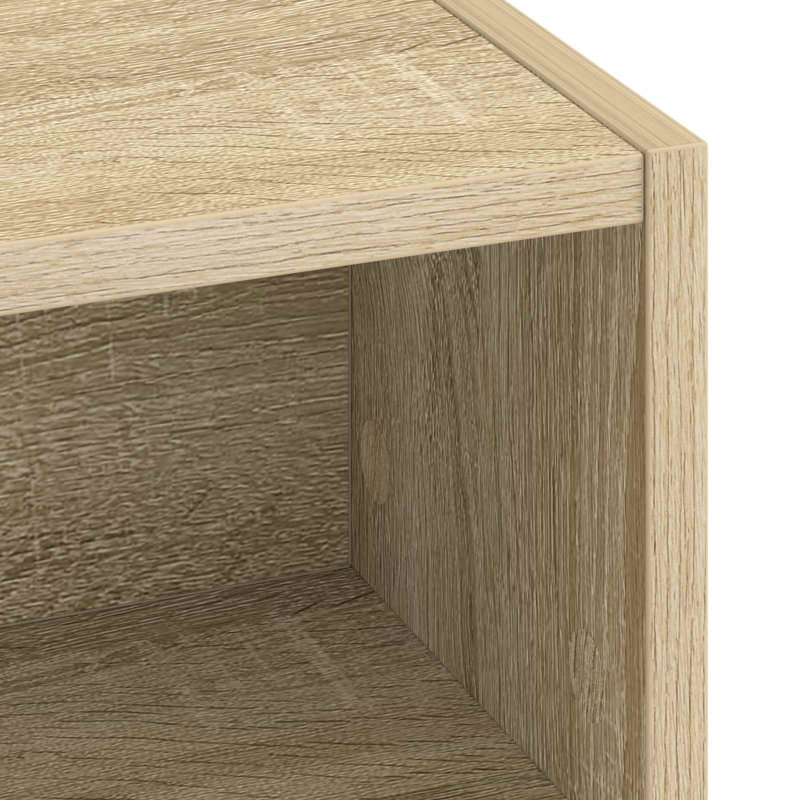 Steel Writing Desk, 91 cm H x 100 cm W x 50 cm D, Sonoma Oak/Black