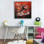 Giclée encadrée Shades Of Red Sneaker, design par Creative Studio-1294647940-1294647943