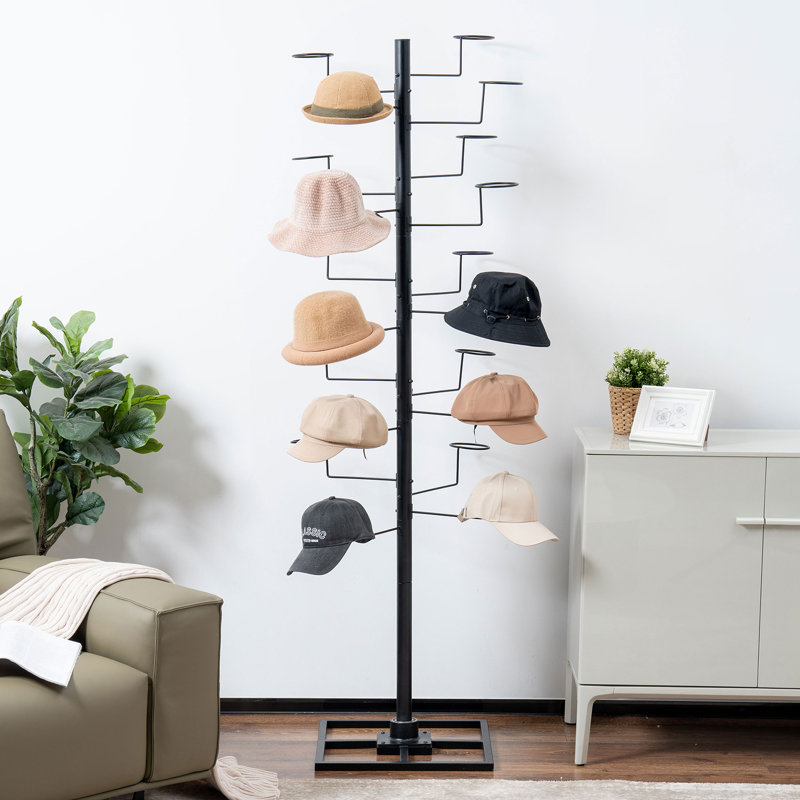 Iron Freestanding 20 - Hook Coat Rack