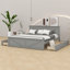 Lit plateforme avec tiroirs de rangement et pieds de soutien Avelina-419958715-437698302