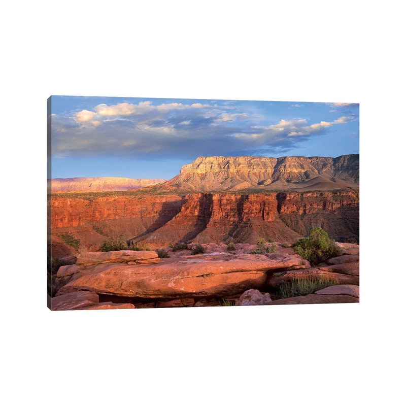 Aubrey Cliffs Form Toroweap Overlook, Grand Canyon National Park, Arizona by Tim Fitzharris - Wrapped Canvas Print
