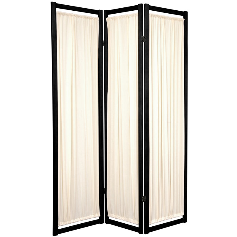 Cloison pliante Michelle H 72 ", Noir, 3