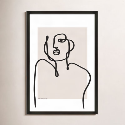 Romina Gadler "Figure and Form 1" Print
