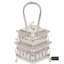 Bol décoratif carré en métal 2 pièces-53952566