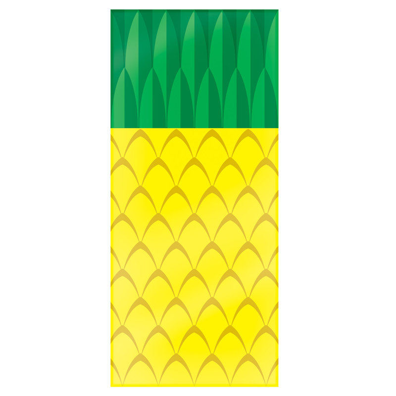 Sacs de violoncelle ananas - 4 po x 9 po x 2 po - paquet de 12
