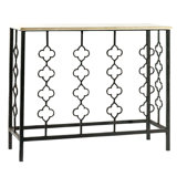Quatrefoil 45'' W Console Table