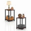  Ensemble de 2 tables d'appoint Turn-N-Tube