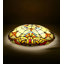 Plafonnier encastré rond Tiffany