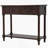 Daisy Series Console Table Traditional Design with Two Drawers and Bottom Shelf-1154262240