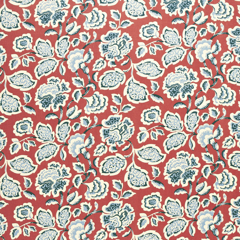 Deco Flower Fabric, Berry