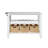 Nowell Marble Top Kitchen Island