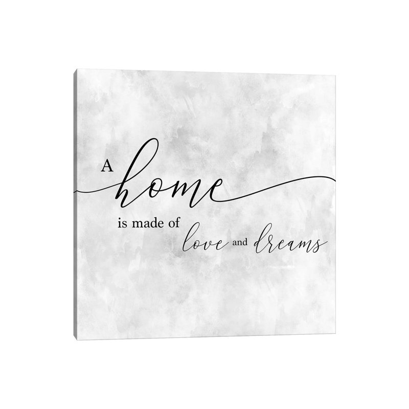 A Home by CAD Designs - Wrapped Canvas Print, 30.48 cm H x 30.48 cm W