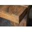 Table basse carrée en bois massif Silloth