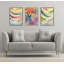 «Flowers on Glass 1» par Jessi Raulet de Ettavee, art mural en verre encadré-541370113-541370115