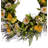 Faux Mixed Assortment Polyester 24'' Wreath