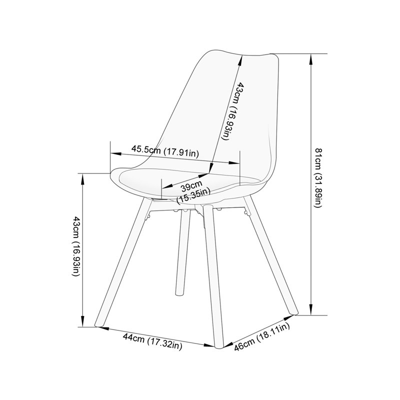 Wendell 4 - Person Dining Set, Aegean Blue