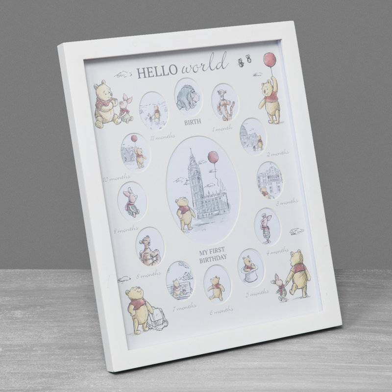 Disney Christopher Robin First Year Multi-Aperture Picture Frame