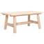 Solid Wood 6 - Person Seating Group-567655430