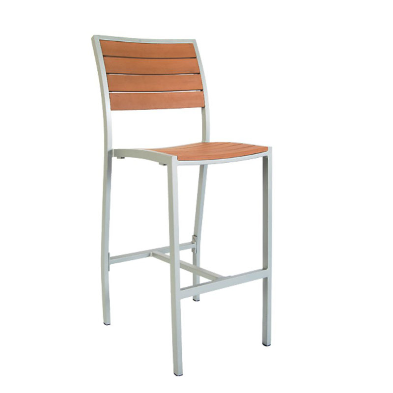 30” Teak Patio Bar Stool