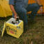 Glacière Coors Banquet Retro avec ouvre-bouteille 13L (14 pte), jaune et argent