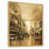 Toile avec cadre flottant brun