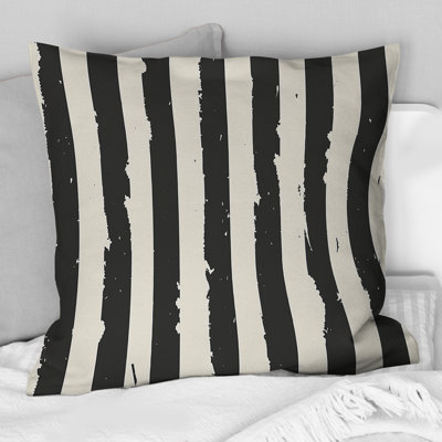 Sparkling Stripes - Glam Throw Pillow