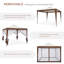 Annum 3m x 3m Metal Patio Gazebo-1060869718