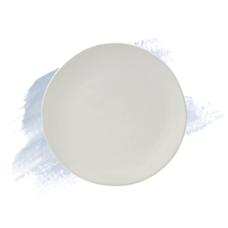 Salana 6.5" Bread and Butter Plate, White