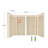 96'' W 48'' D 96'' H Tongue And Groove Composite Wall