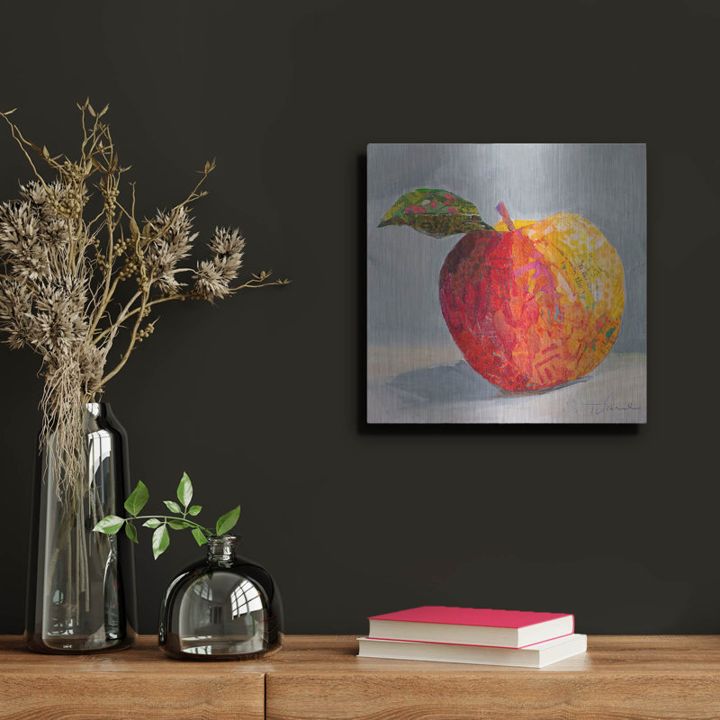 «A Is For Apple» par St. Hilaire Eli «A Is For Apple» par St. Hilaire Elizabeth, H 12 po x l 12 po