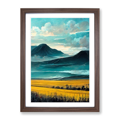 XV1022-5333X Wonderful Mountain Landscape No.2 - Single Picture Frame Print