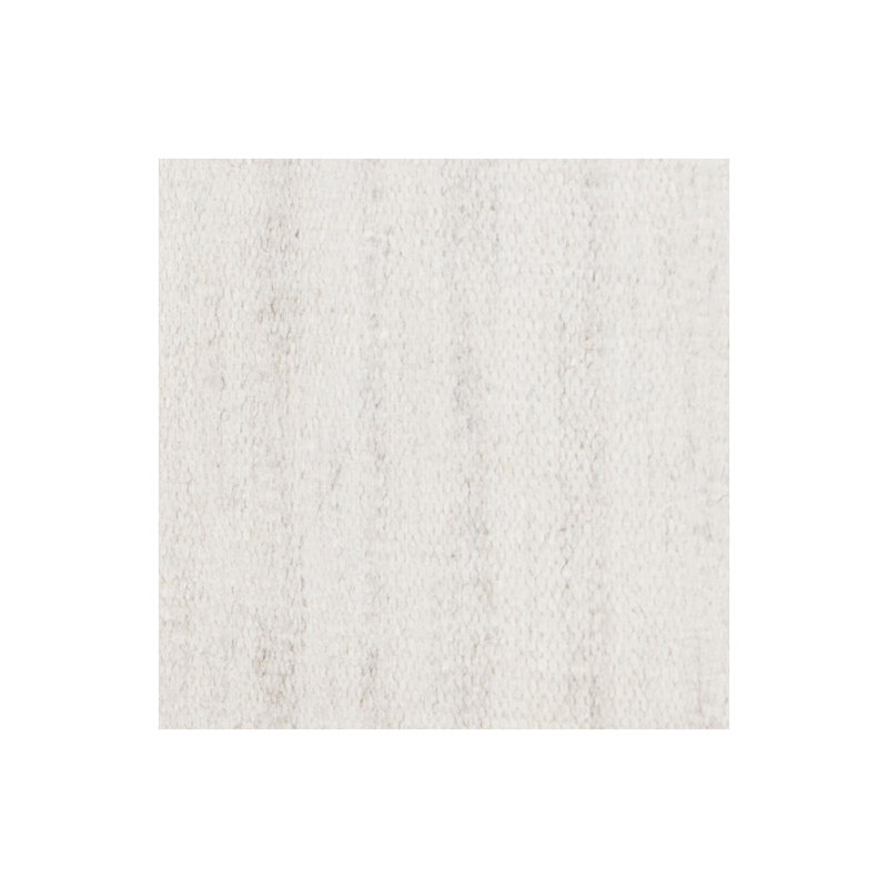 Tapis de zone ivoire cotemporaire datto textured, 5 pi x 7 pi 6 po